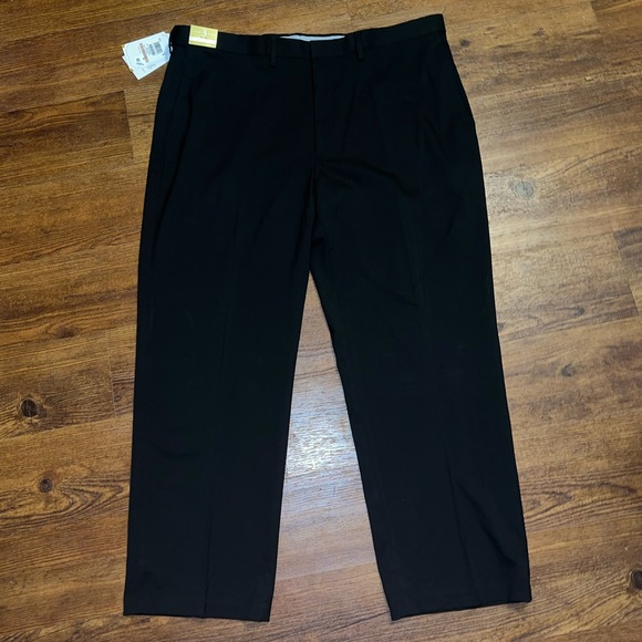 Haggar Other - NWT J.M. Haggar Classic Fit Black Dress Pants Joe Men’s Trousers Size 42x29
